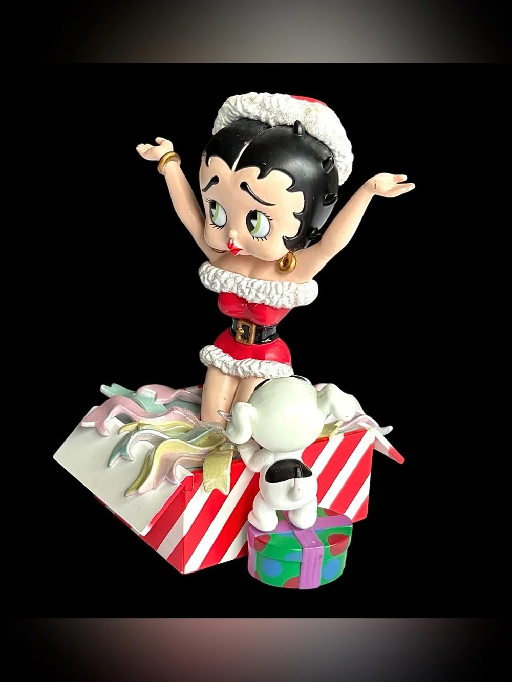 1997 Heirloom Carlton Card Betty Boop Sound Christmas Ornament 